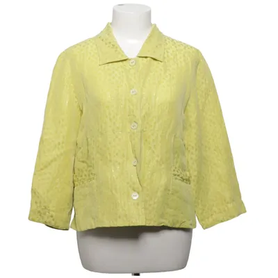 Cardigan (Groen) van San Antonio Linnen, Metallvezel, Zijde