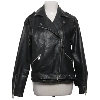 Veste de motard (Noir) de Missguided Coton, Polyester, Polyuréthane, Viscose