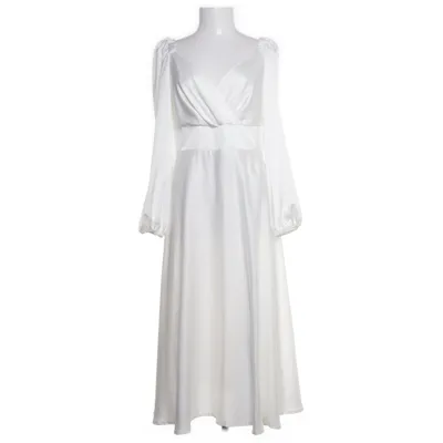 Dress (White) from Vovk Elastane, Polyester