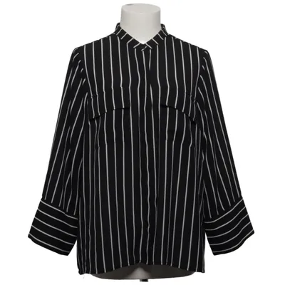 Blouse (Noir, Blanc) de Visual Clothing Project Polyester