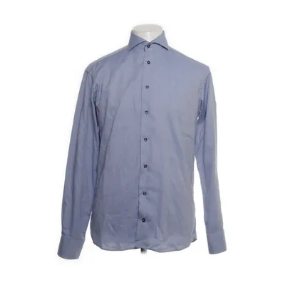 Shirt (Blue, White) from Allan Clark Cotton