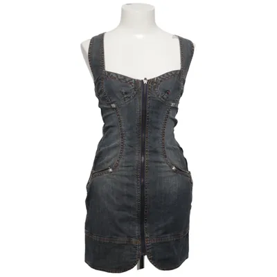 Denim dress (Blue) from Stefanel Cotton, Elastane