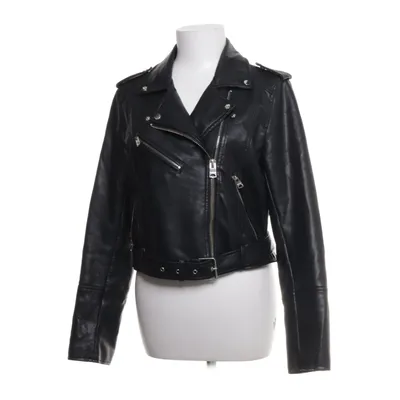 Bikerjacka (Svart) från Pull & Bear Polyuretan