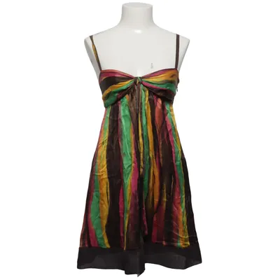 Jurk (Groen, Geel, Bruin) van Ana Alcazar Polyester, Zijde