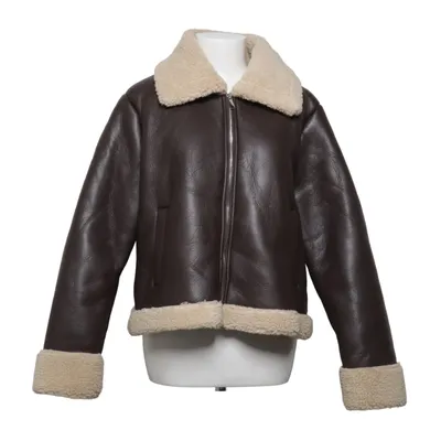 Shearlingjacka (Brun, Beige) från Brave Soul Polyester, Polyuretan