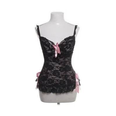 Corset (Black, Pink) from Sexkiss