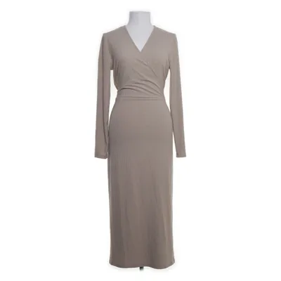 Jurk (Beige) van Bubbleroom Elastaan, Polyester, Viscose