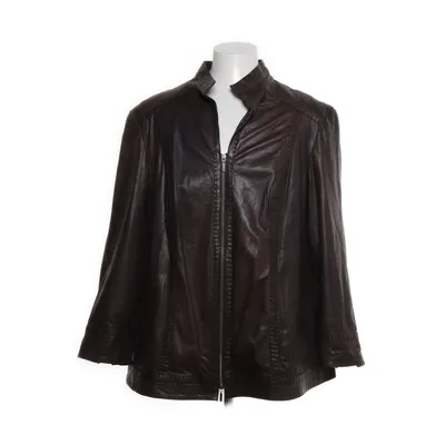 Læderjakke (Brun) fra Samoon by Gerry Weber Læder, Polyester