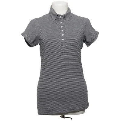 Polo shirt (Gray, Black) from IDA Cotton, Elastane