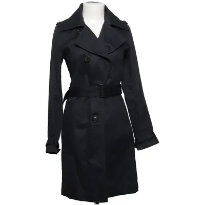 Trenchcoat (Schwarz) von Drykorn for Beautiful People Baumwolle, Polyester
