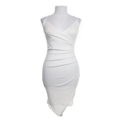 Klänning (Vit) från L&S Elastan, Polyester