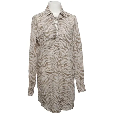 Blouse (Beige, White) from Hunkydory Cotton