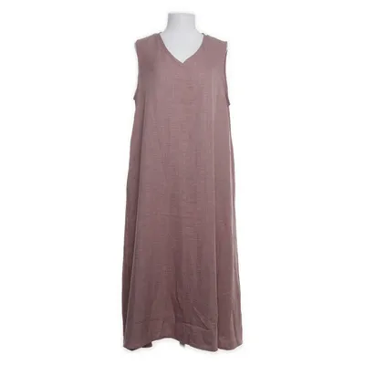 Maxi dress (Pink) Linen, Polyester