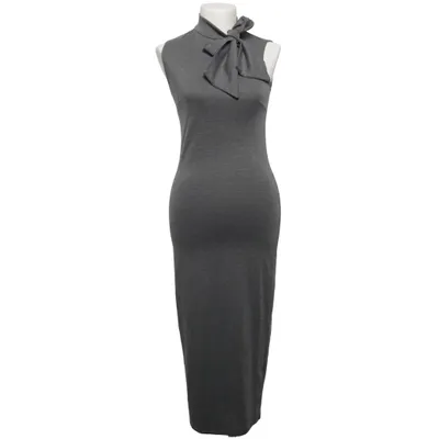 Robe à col roulé (Gris) de Bubbleroom by Molly Rustas Élasthane, Polyester, Viscose