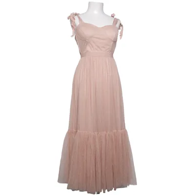 Klänning (Beige) från Lily Mcbee Elastan, Polyester