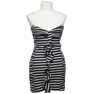 Jurk (Blauw, Wit) van TRF Collection Katoen