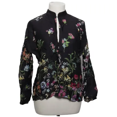 Blouse (Noir, Multicolore) de Frontrow Soie, Viscose