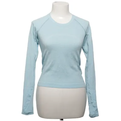 Trainingsoberteil (Blau) von Lululemon Elasthan, Metallfaser, Polyamid, Polyester