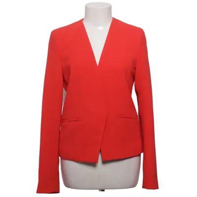 Blazer (Rood) van Mango Basics Acetaat, Elastaan, Polyester
