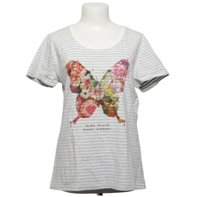 T-shirt (White, Gray, Multicolored) from Blue Wear Cotton