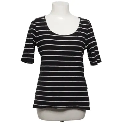 T-shirt (Noir, Blanc) de H&M Basic Coton, Élasthane