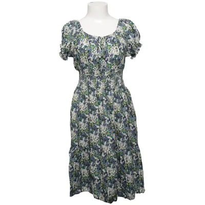 Dress (Blue, Green, White) from Comeng Viscose