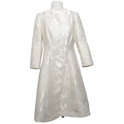 Manteau (Blanc) de Coast Fibre métallique, Polyester
