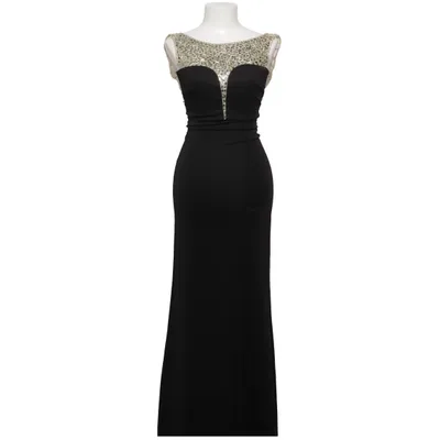 Evening gown (Black) from Nazz Collection Cotton, Polyester