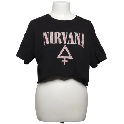 Crop top (Svart) från Nirvana Bomull