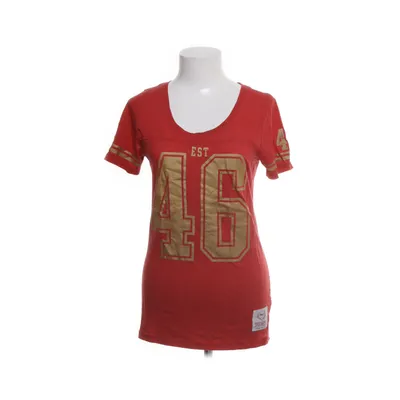 T-shirt (Röd, Guldfärgad) från Pink Victoria's Secret Bomull, Polyester