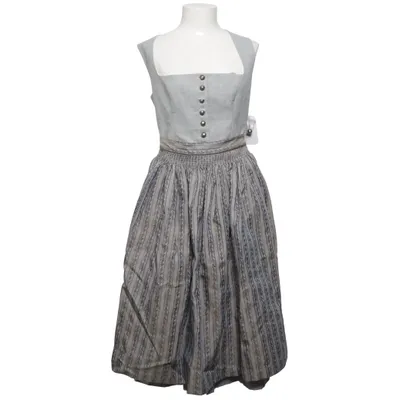 Dirndl (Gris, Bleu) de Fuchs Trachtenmoden Polyester