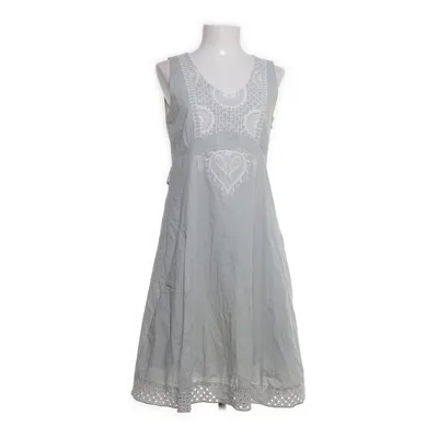 Wrap dress (Green, White) from Uttam London Cotton