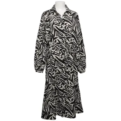 Blousejurk (Zwart, Wit) van ONLY Carmakoma Elastaan, Polyester