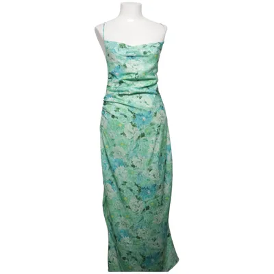 Robe longue (Vert, Bleu, Blanc, Multicolore) de Adoore Élasthane, Polyester