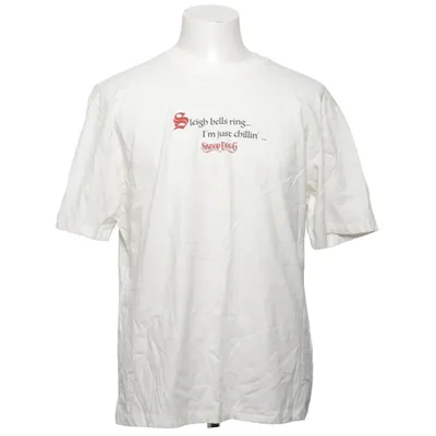 T-shirt (Blanc) de Snoop Dogg Coton