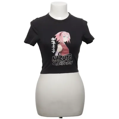 T-shirt (Zwart, Meerkleurig) van Naruto