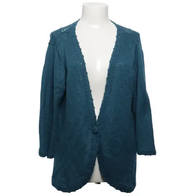 Cardigan (Blue) from Green House Acrylic, Mohair, Polyamide