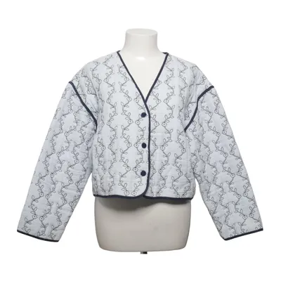 Veste (Blanc, Bleu) de Gina Tricot Coton biologique