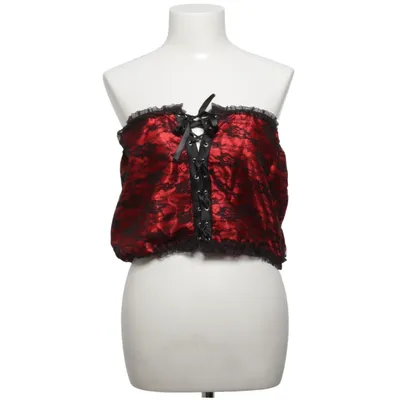Corset (Rouge, Noir) de Divine Secrets Lingerie Élasthane, Polyester