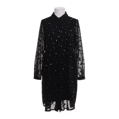 Shirt dress (Black, Gold) from Lilie Rose Polyester
