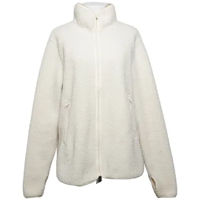 Fleece jas (Beige) van Gina Tricot Polyester