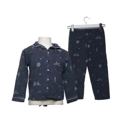 Pyjamas (Blå, Flerfärgad) från The Little White Company Ekologisk bomull