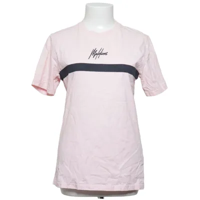 T-shirt (Rosa, Svart) från Melins Bomull