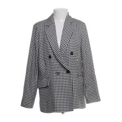 Blazer (White, Black) from Monnari Elastane, Polyester, Viscose