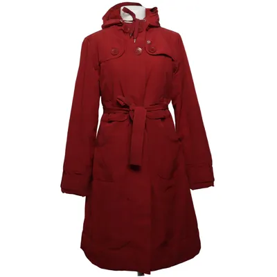 Wintermantel (Rot) von Danefae Elasthan, Polyester