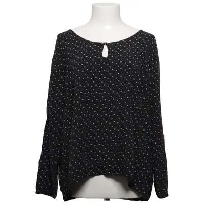 Bluse (Sort, Hvid) fra Up 2 Fashion Viscose