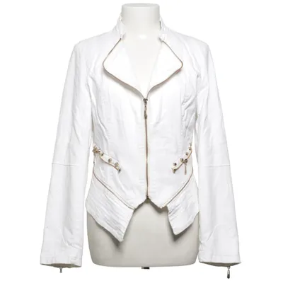 Jakke (Hvid) fra Attentif Elastan, Polyester