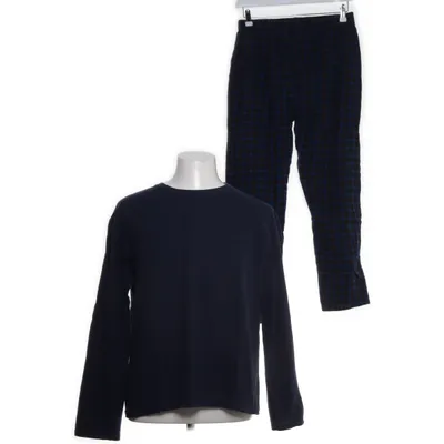 Pajamas (Blue, Black) from Enrico Mori Organic cotton