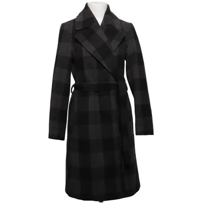 Mantel (Grau, Schwarz) von New Look Acryl, Baumwolle, Polyamid, Polyester, Viskose, Wolle