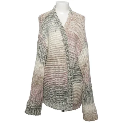 Cardigan (White, Pink, Green) from NA-KD Acrylic, Polyamide, Wool